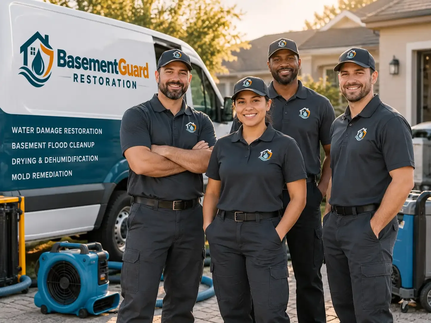 Basement Water Damage Restoration company in Tyler Hill, PA